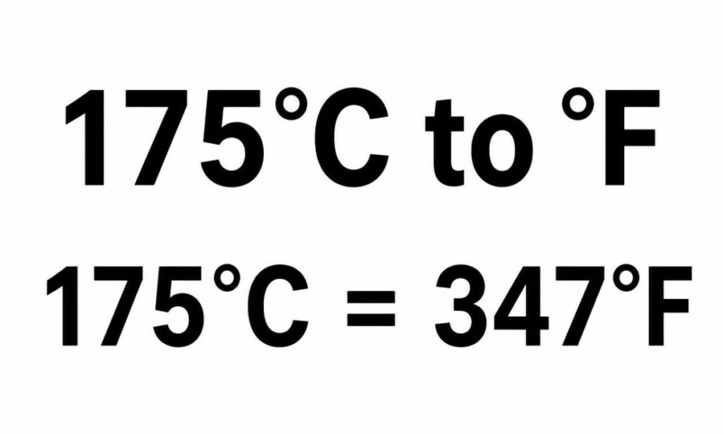 175C to F