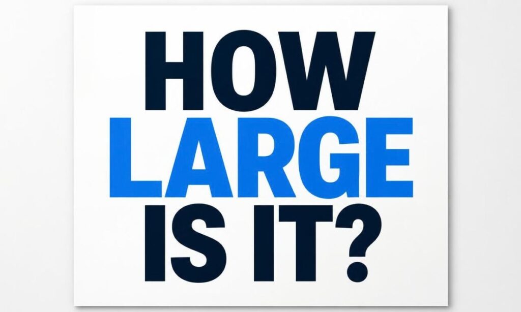 24x36 Poster Size How Large Is It