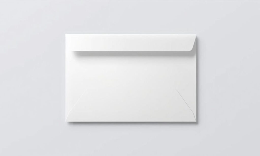 No. 10 Envelope Size