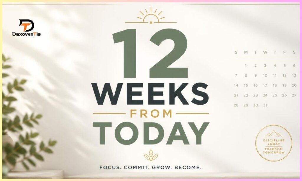 12 Weeks From Today