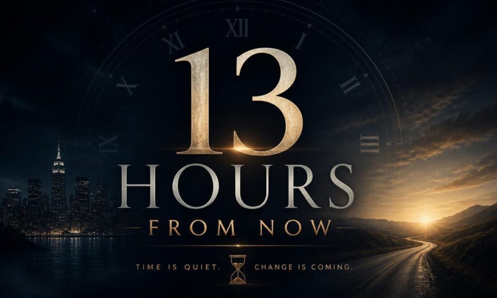 13 Hours From Now