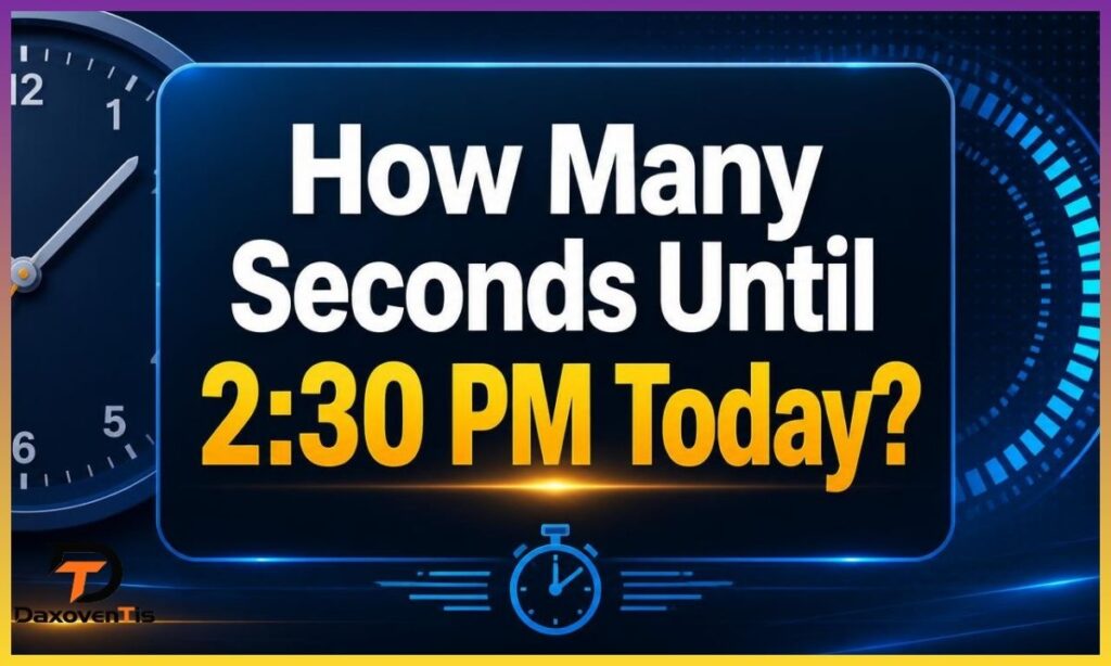 How Many Seconds Until 2:30 PM Today?